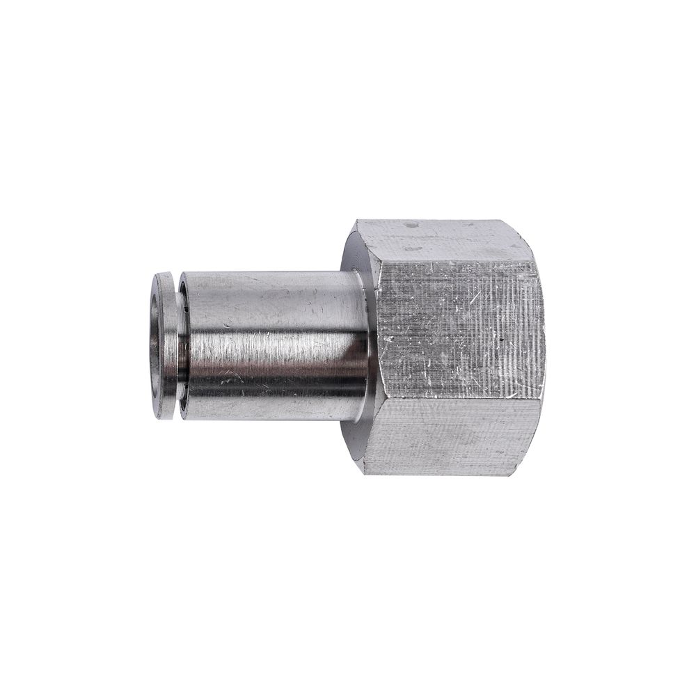 Metal Pu Fitting Straight 10mm 1/2' F